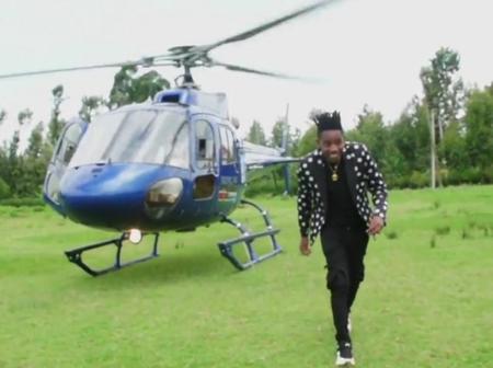 President Lazima Akue Na Ndege- Eric Omondi Brags About Owning Two Choppers Worth Over Ksh 300 Million