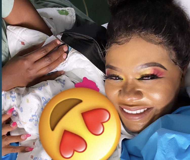 Socialite Vera Sidika explains why she slayed in full face makeup during the delivery of her daughter