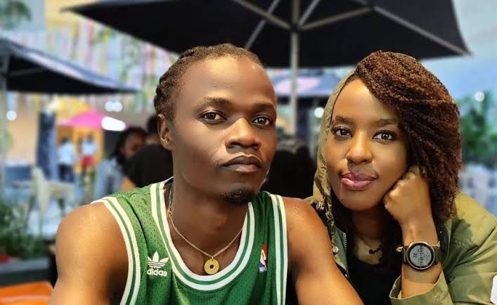 Juliani and Lilian Ng’ang’a expecting their first child together (Photo)