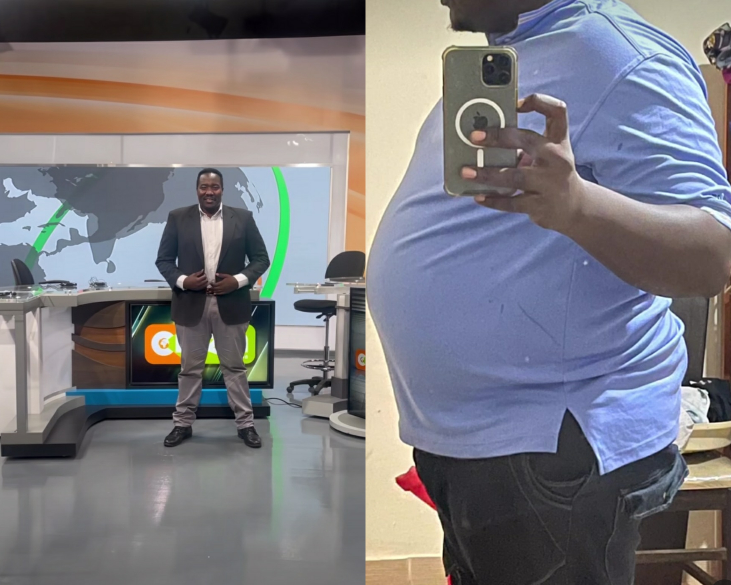 “30Kgs down” Willis Raburu shares video showing incredible weight-loss transformation