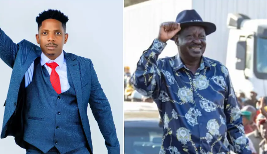 Eric Omondi Considers Political Career, Hints At Engaging Raila & Ida Odinga