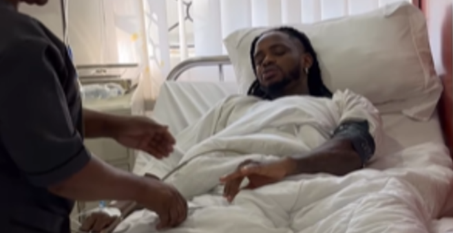 Diamond Platnumz Hospitalized With Severe cold