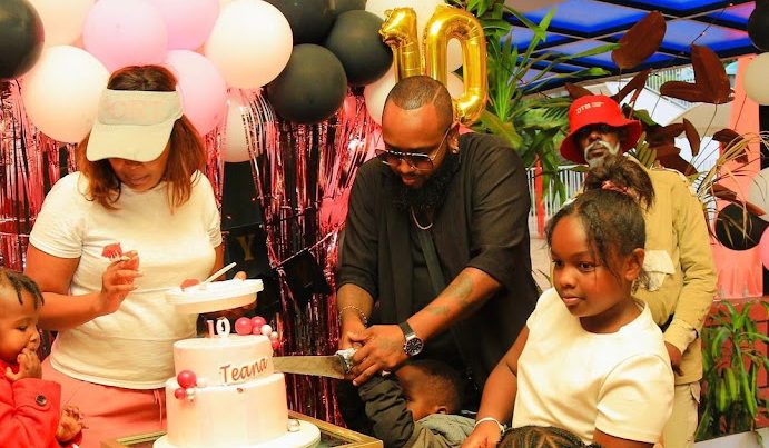 Karen Nyamu Reunites with Her Baby Daddy to Mark Their Daughter’s 10th Birthday