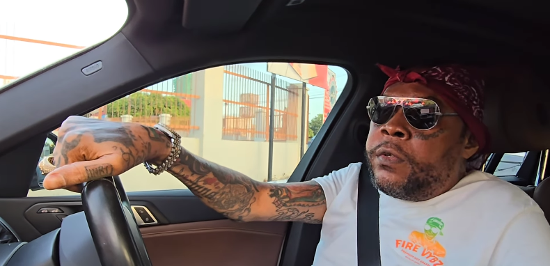 Vybz Kartel hits the Gym [VIDEO]