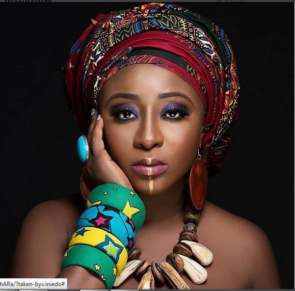 See Beautiful Picture of Actress Ini Edo's No-Makeup Look