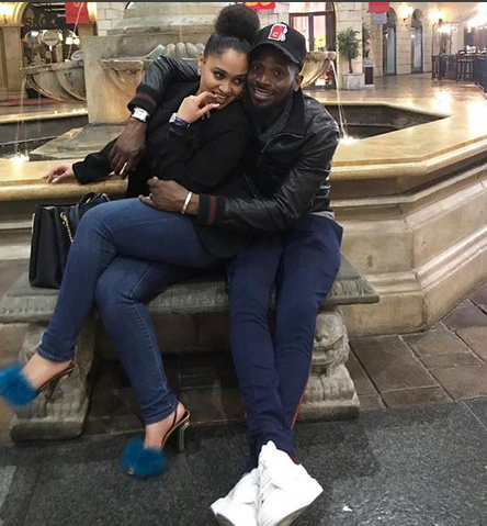 Loved-up Photos of Singer, D'banj and his Wife Lineo
