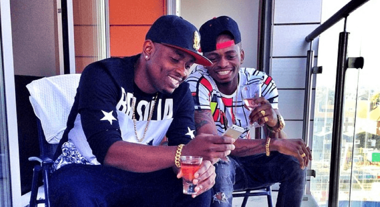 Diamond Platnumz and Ommy Dimpoz