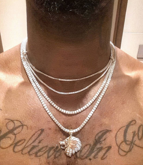 Diamond Platnumz chain