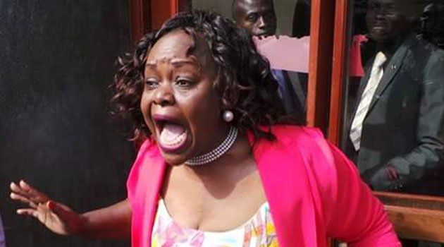 Millie Odhiambo's hairline