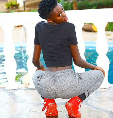 Akothee's daughter, Rue baby boss